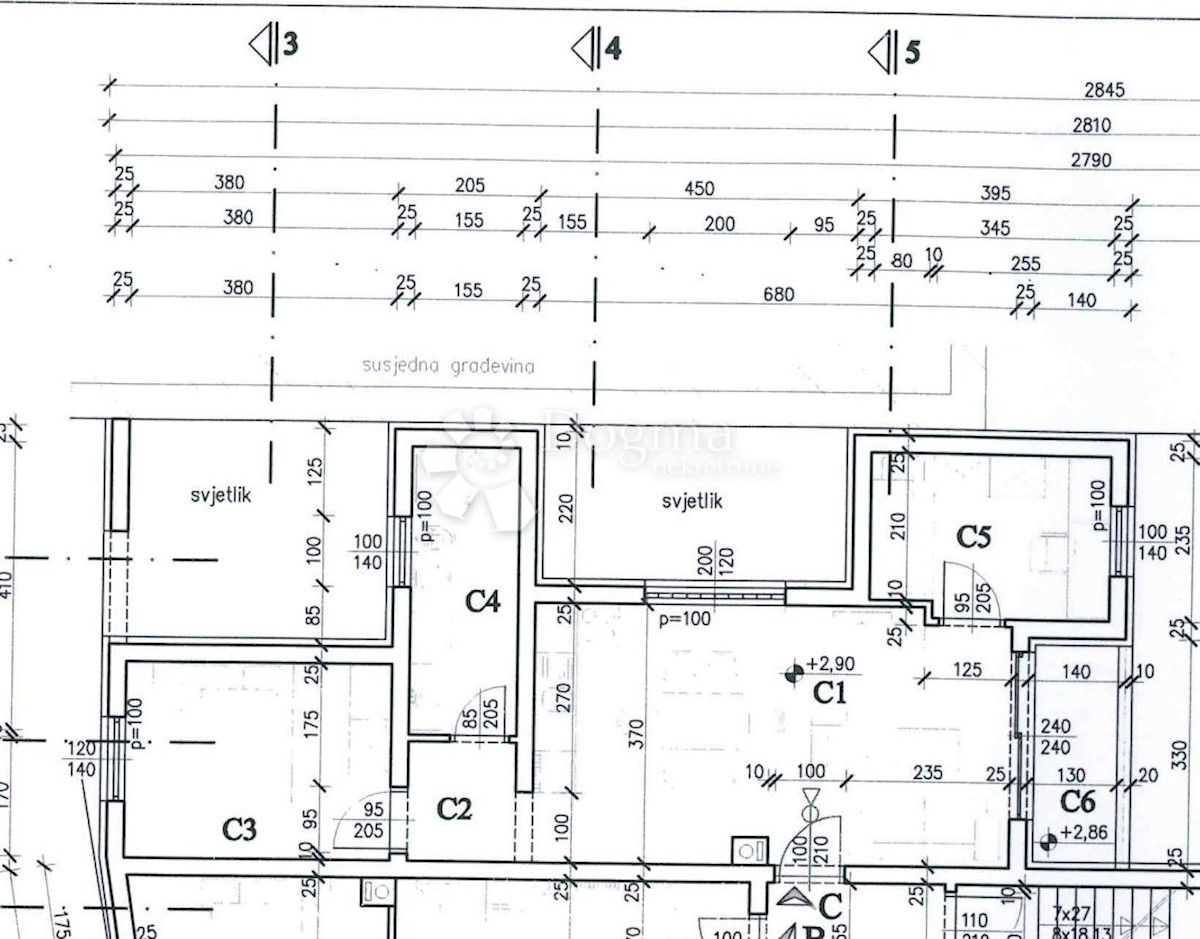 Allogio Centar, Pula, 54,96m2