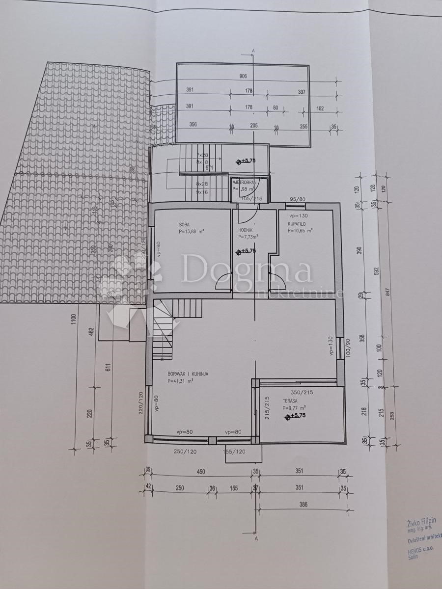 Allogio Seget Donji, Seget, 132,29m2