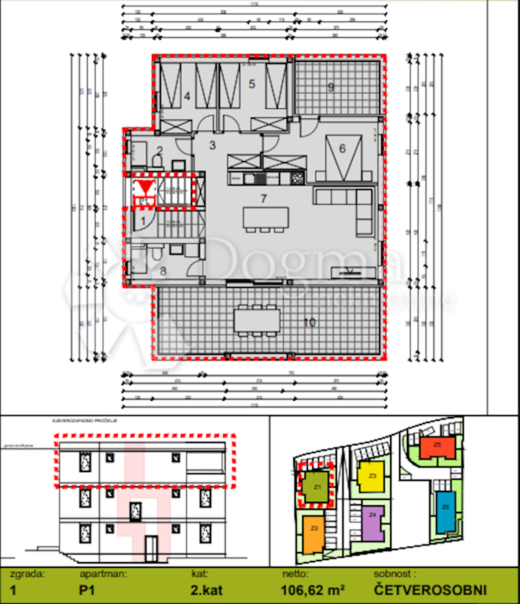 Allogio Grebaštica, Šibenik - Okolica, 77,97m2