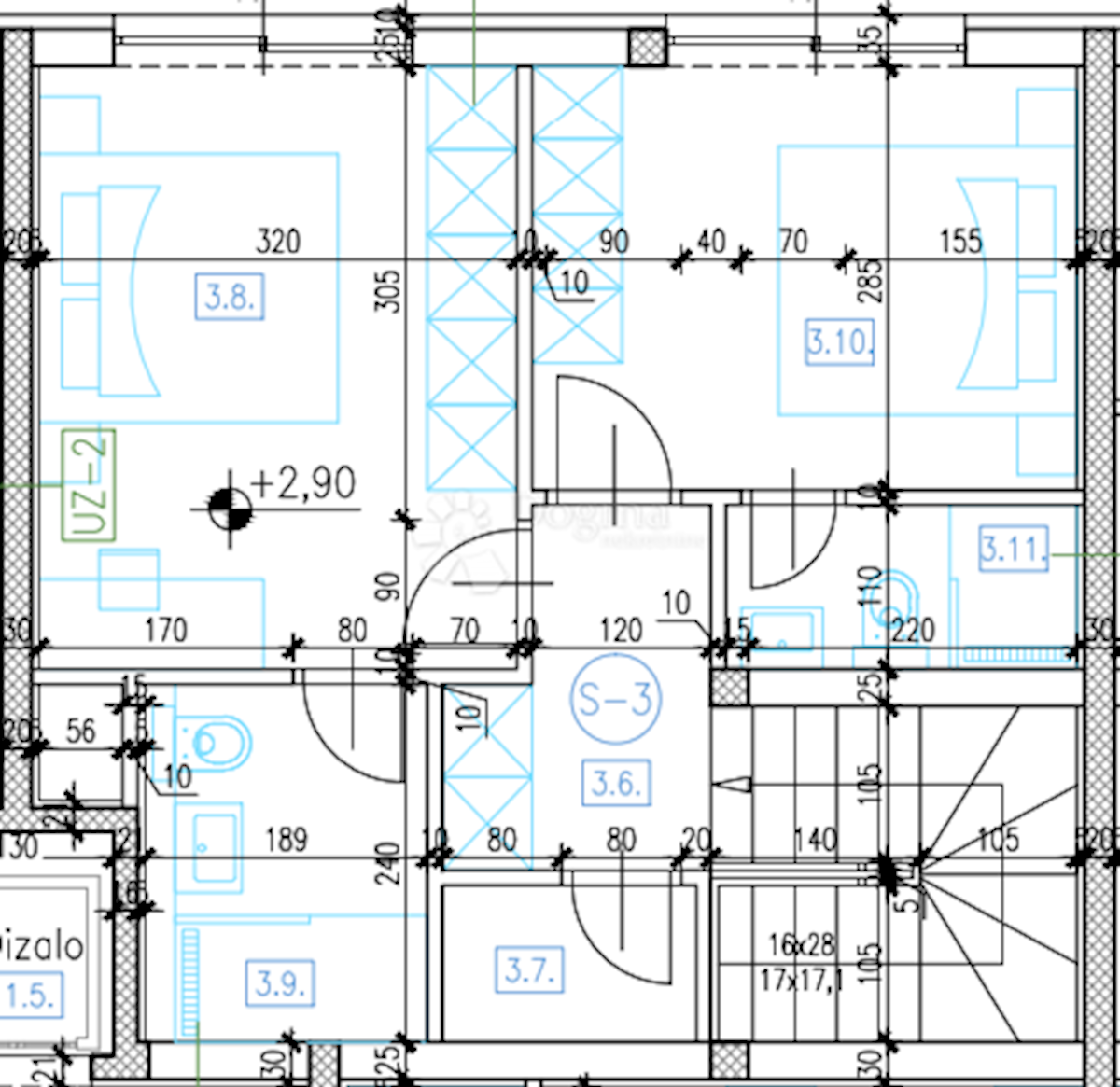 Allogio Vodice, 87,12m2