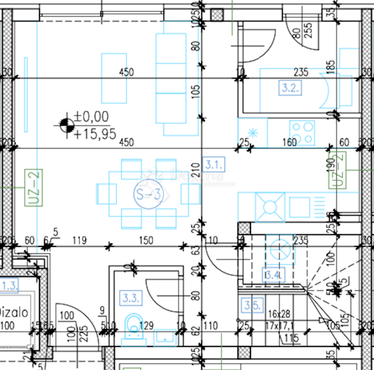 Allogio Vodice, 87,12m2