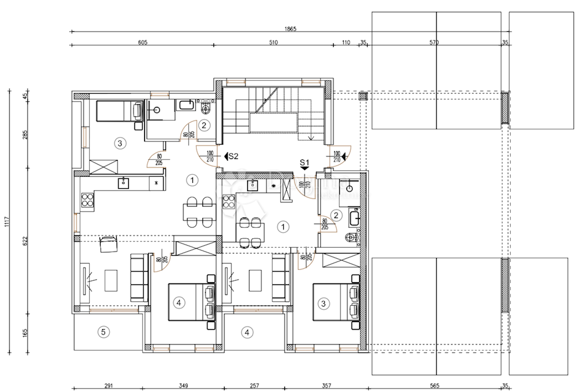 Allogio Šikići, Pula, 38,32m2