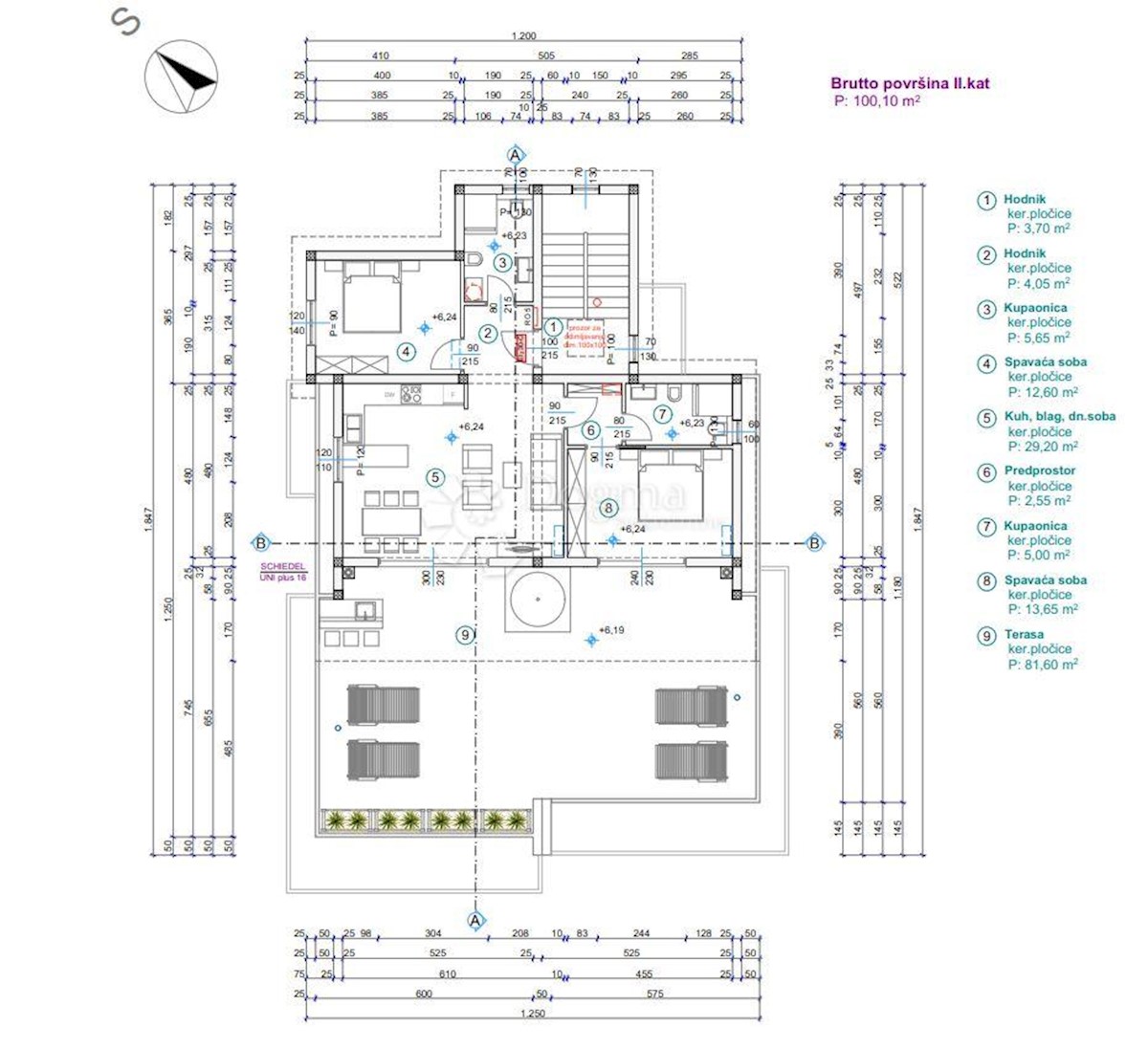 Allogio Barbat na Rabu, Rab, 96m2