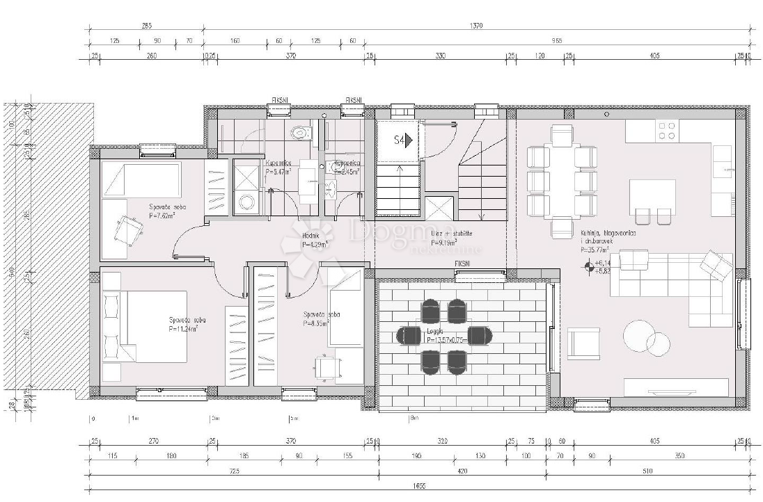 Allogio Brodarica, Šibenik - Okolica, 84,26m2