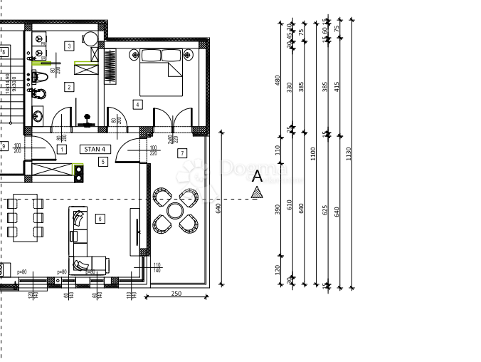 Allogio Petrijanec, 76,24m2