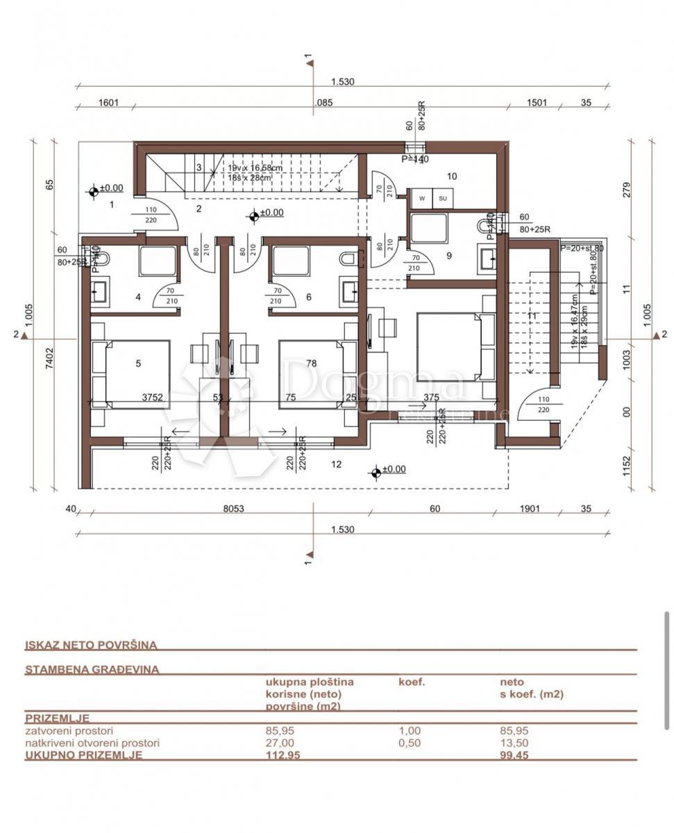 Casa Kavran, Marčana, 223,95m2