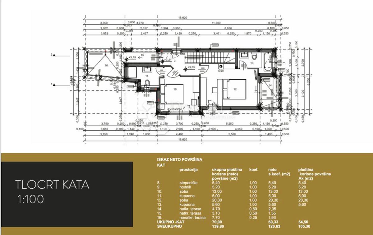 Casa Ližnjan, 139,80m2