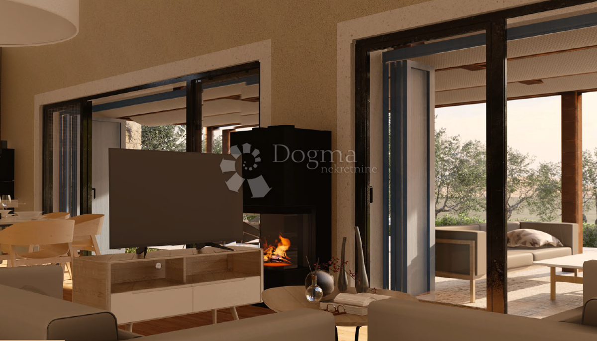 Casa Žman, Sali, 254,97m2