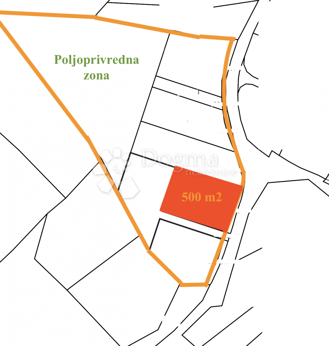 Terreno Vodnjan, 500m2