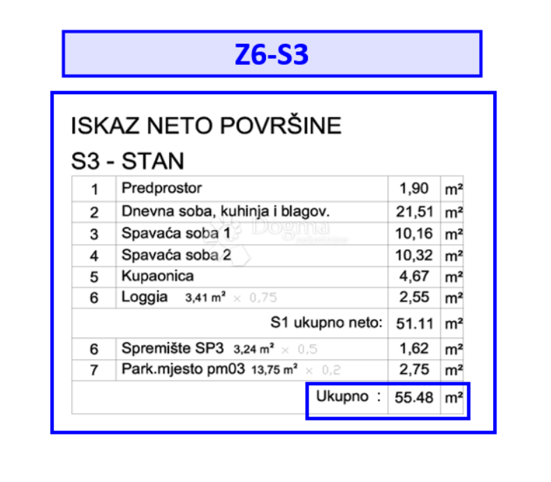 Z7/S3, NUOVO COMPLESSO RESIDENZIALE E COMMERCIALE VELI VRH - appartamento