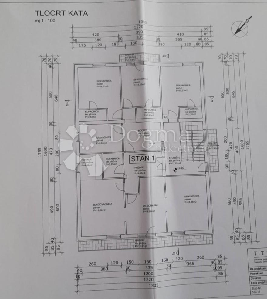 Casa Popovec, Sesvete, 624m2