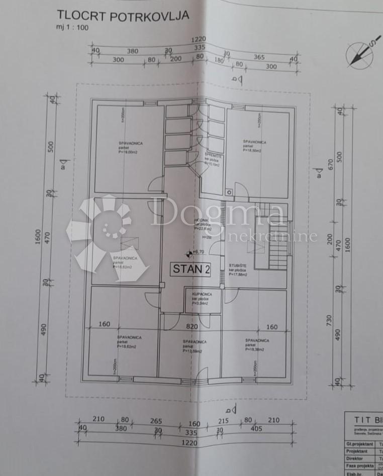 Casa Popovec, Sesvete, 624m2