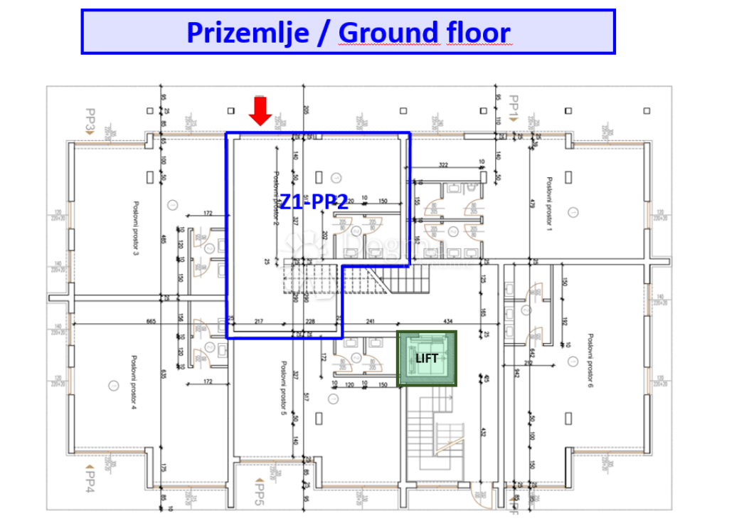 Z1/PP2 SPAZIO COMMERCIALE ALL'INTERNO DI UN NUOVO COMPLESSO RESIDENZIALE - OTTIMO!