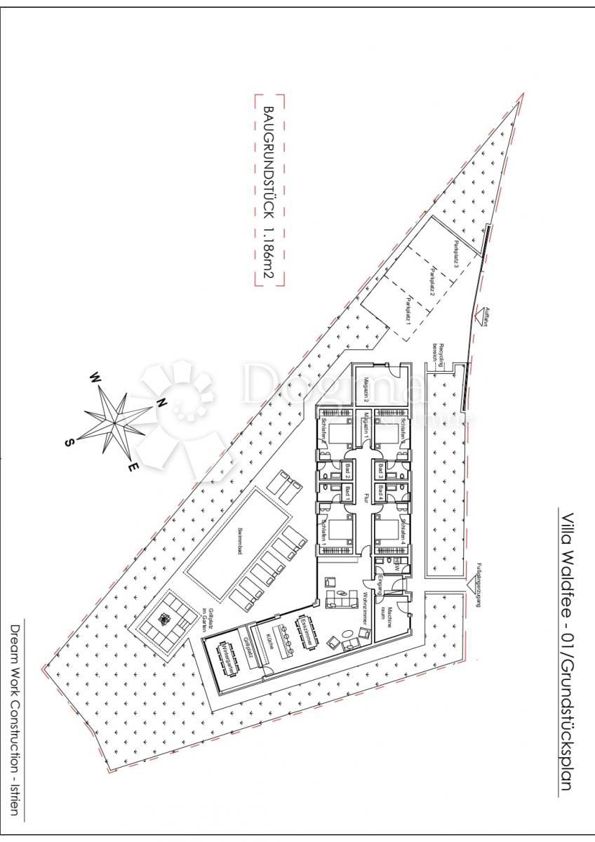 2 TERRENO CON PERMESSO DI COSTRUIRE PER 2 VILLE DI LUSSO