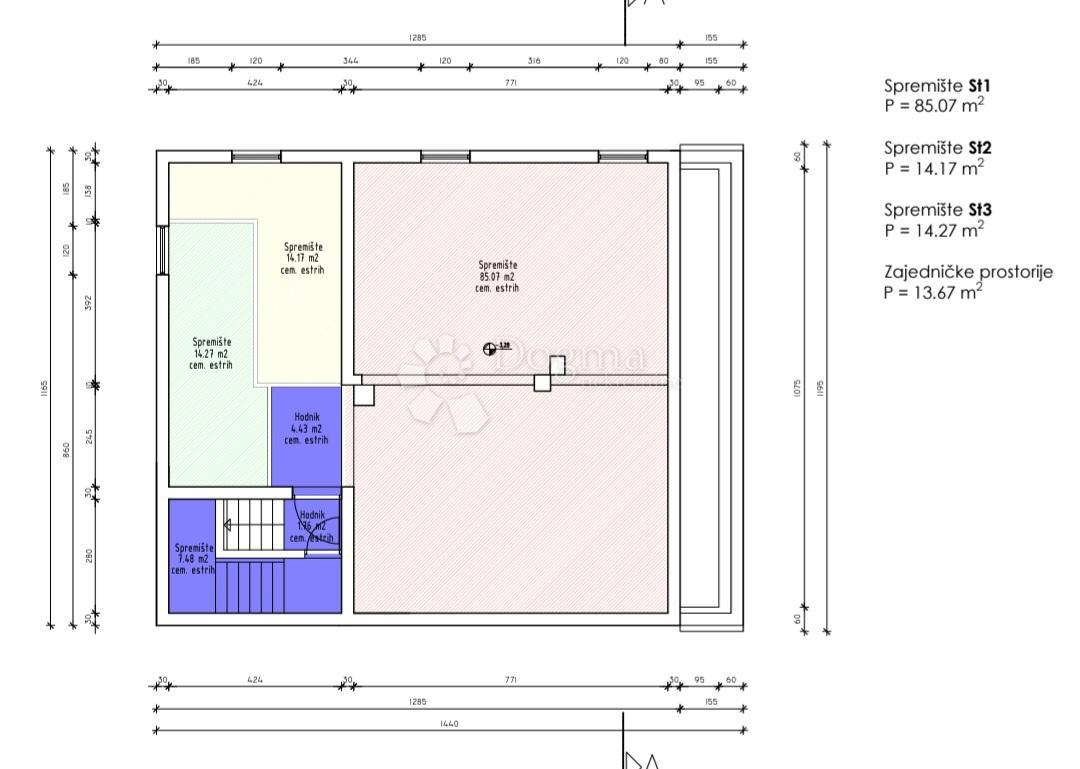 Locale commerciale Donja Dubrava, 130m2