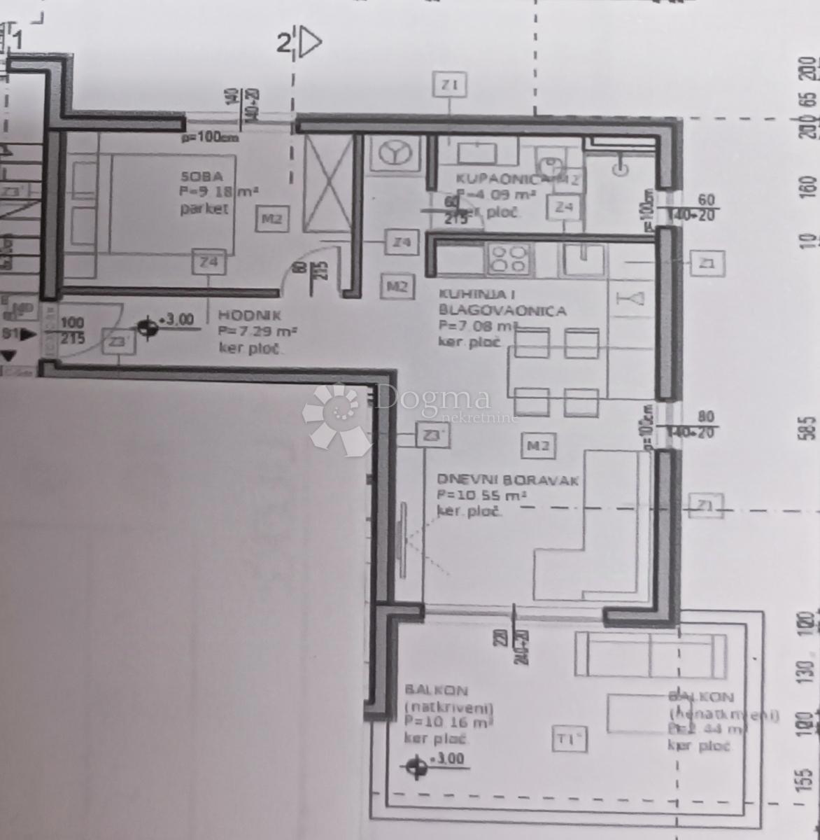 Allogio Kučine, Solin - Okolica, 35,10m2