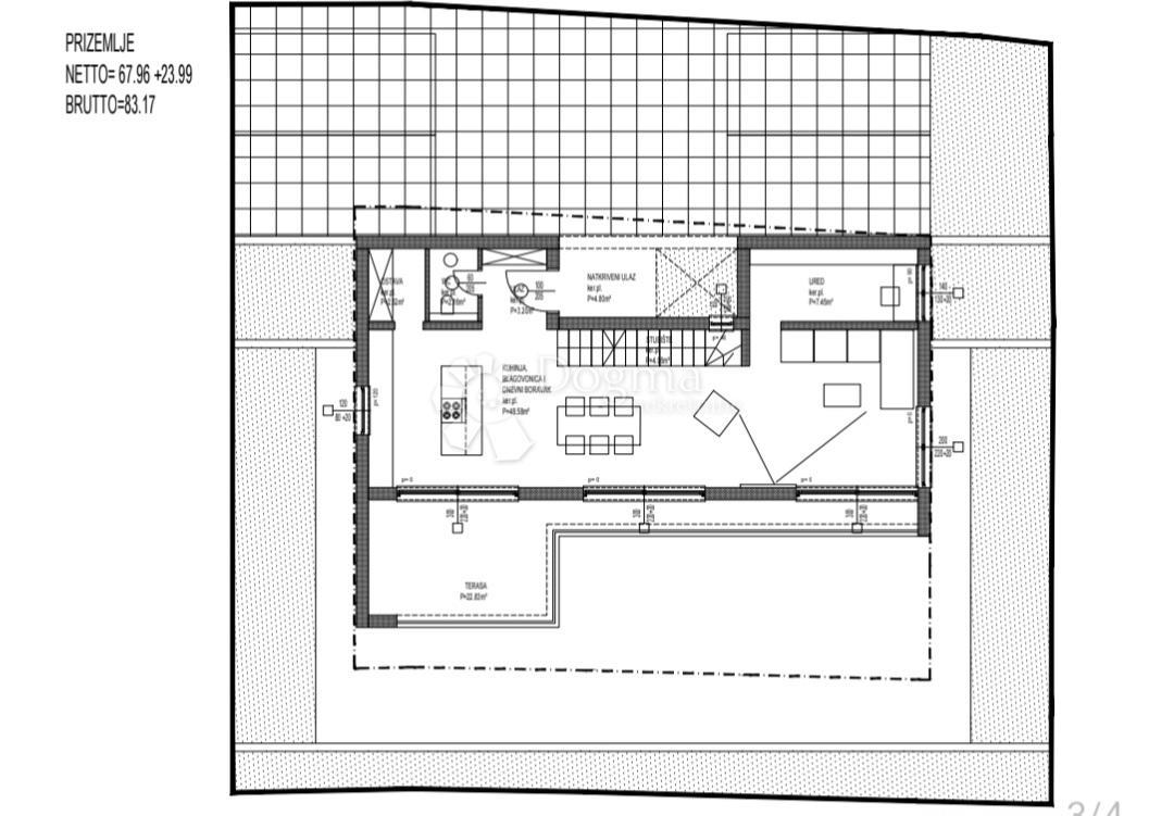 Terreno Marinova Draga, Trogir, 451m2