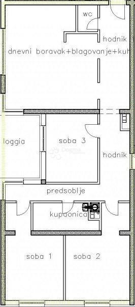 Allogio Donje Svetice, Peščenica - Žitnjak, 155,44m2