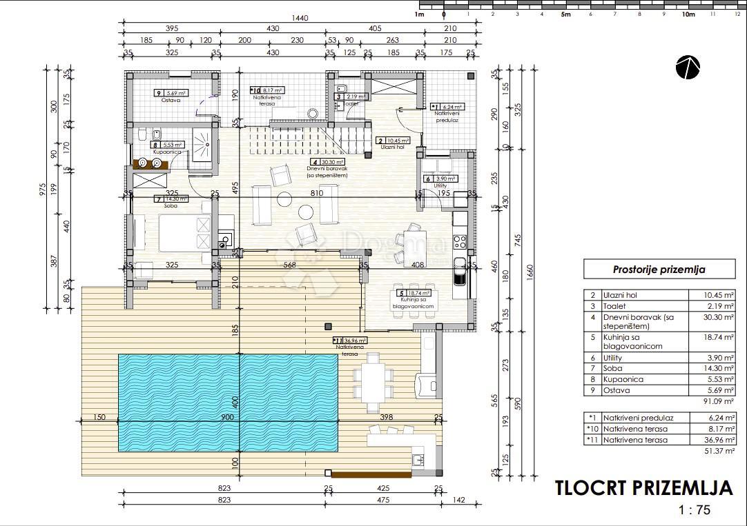 Terreno Poreč, 932m2