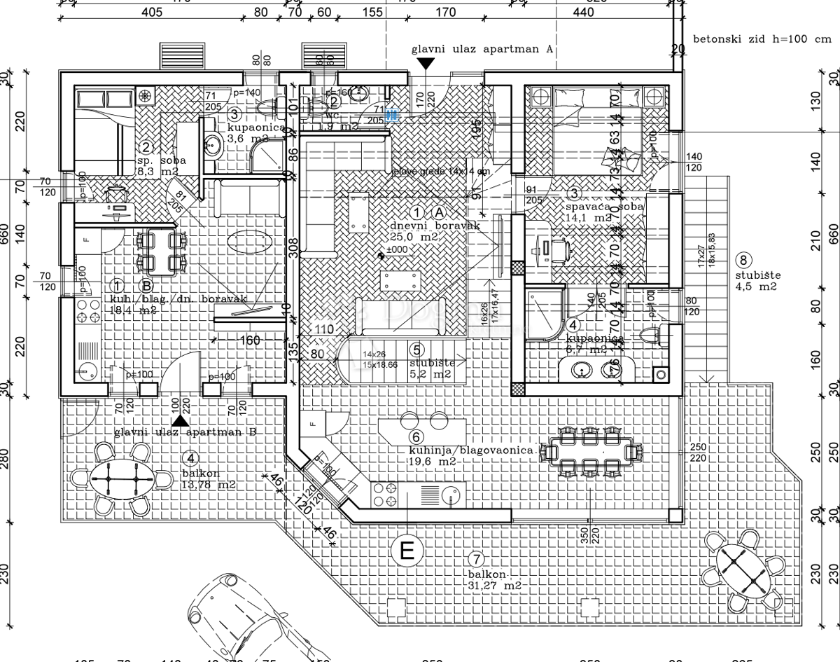 Terreno edificabile Žbandaj, Poreč, 1.065m2