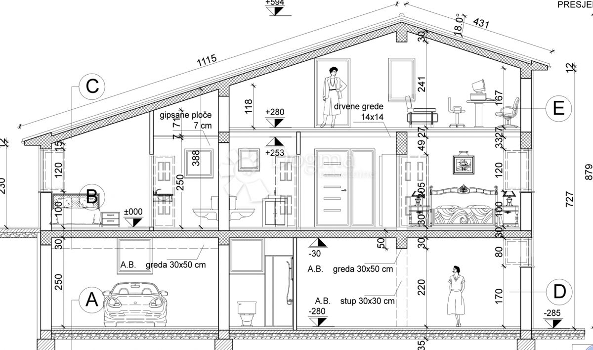 Terreno edificabile Žbandaj, Poreč, 1.065m2