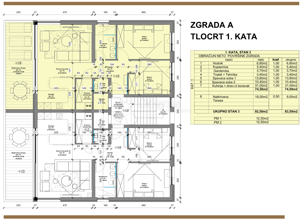 Allogio Poreč, 92,50m2