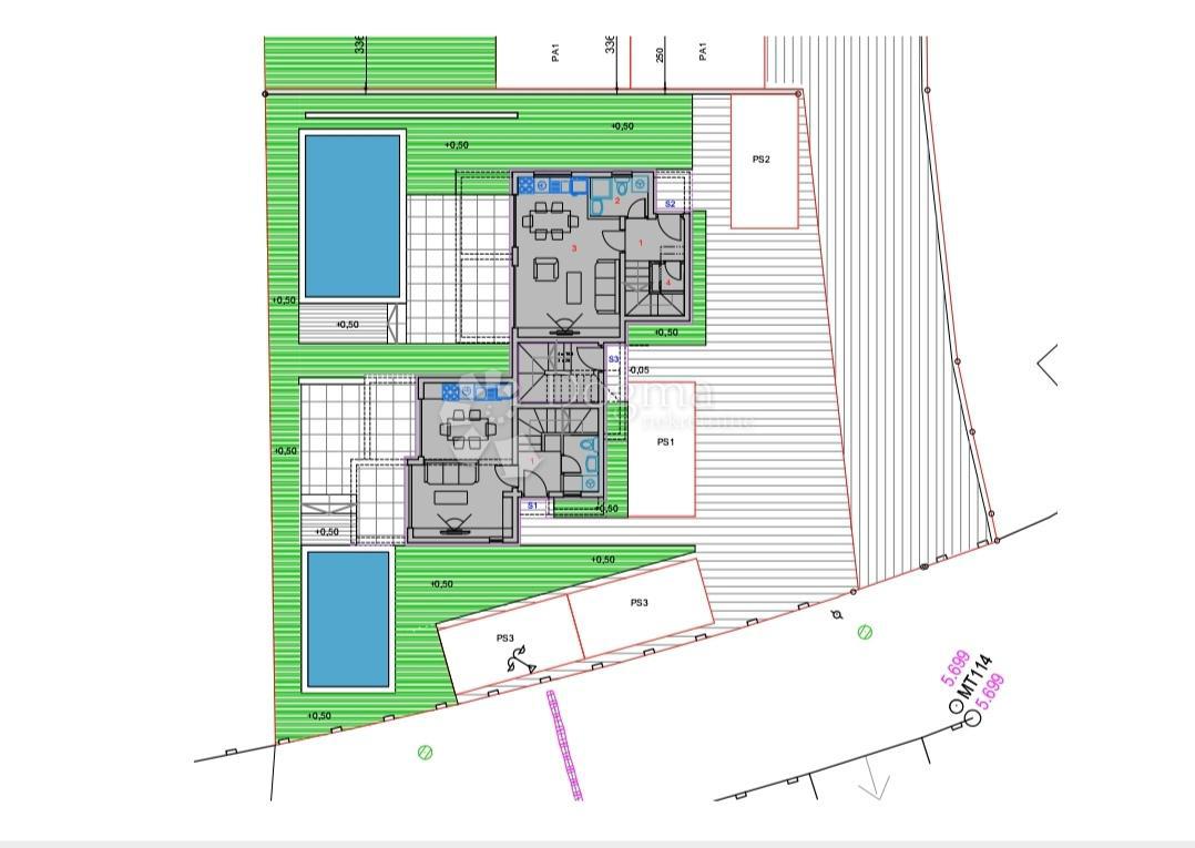 Allogio Novalja, 71,40m2