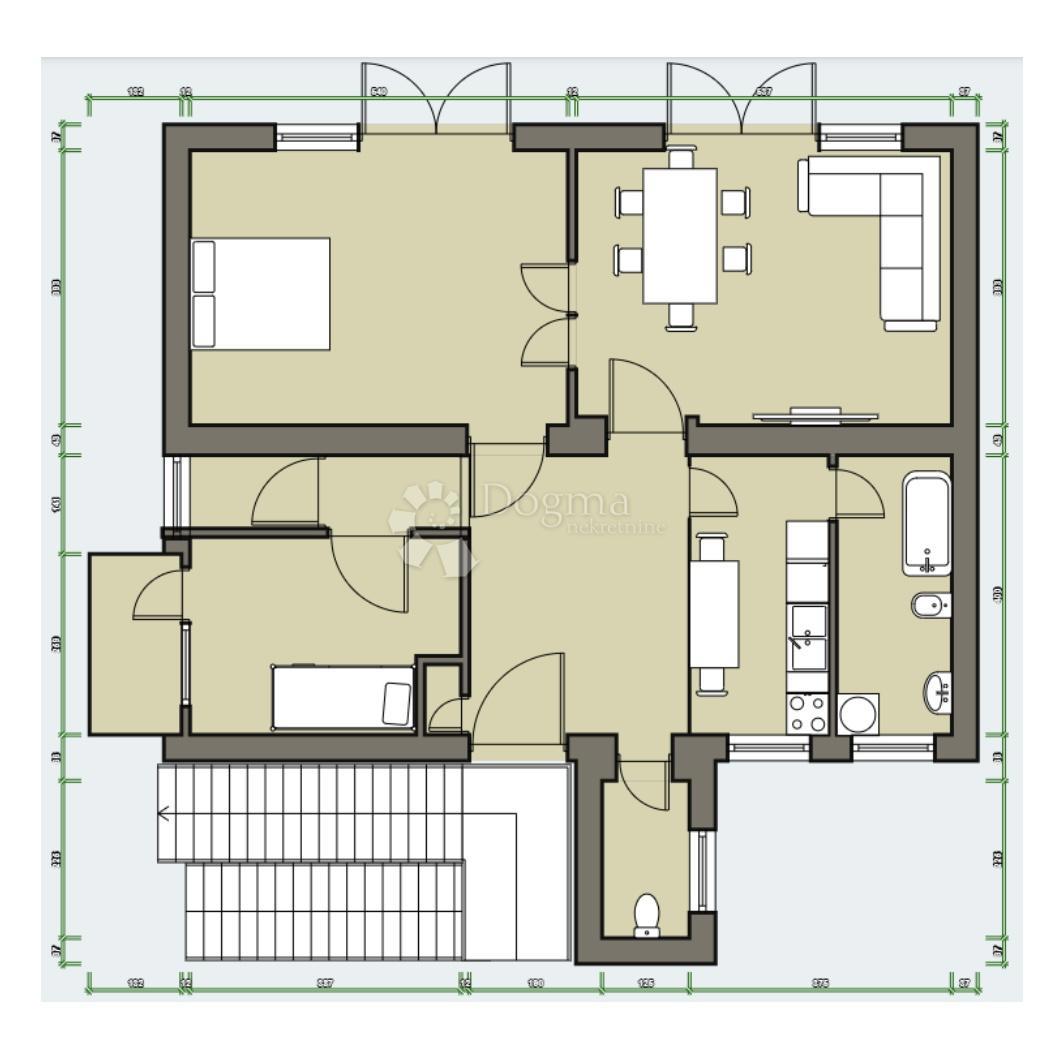 Allogio Šestine, Podsljeme, 73,20m2