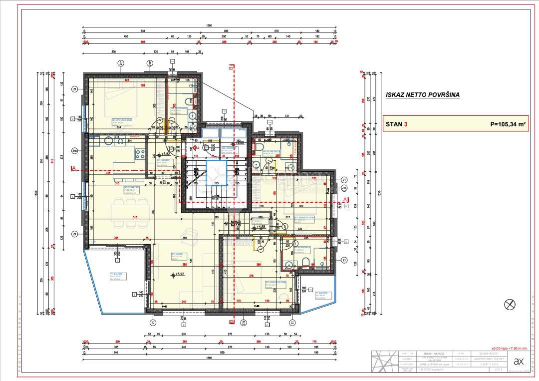 Allogio Brodarica, Šibenik - Okolica, 114,74m2
