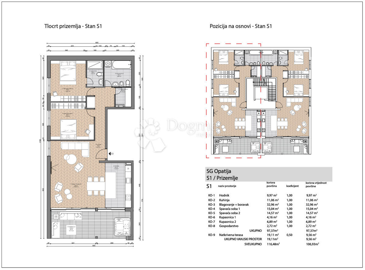 Allogio Opatija - Centar, Opatija, 116,48m2