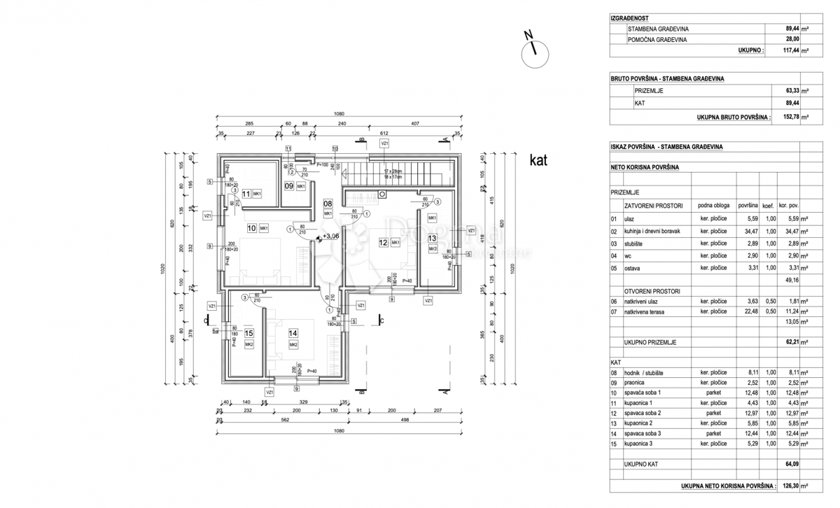Casa Vodnjan, 126m2