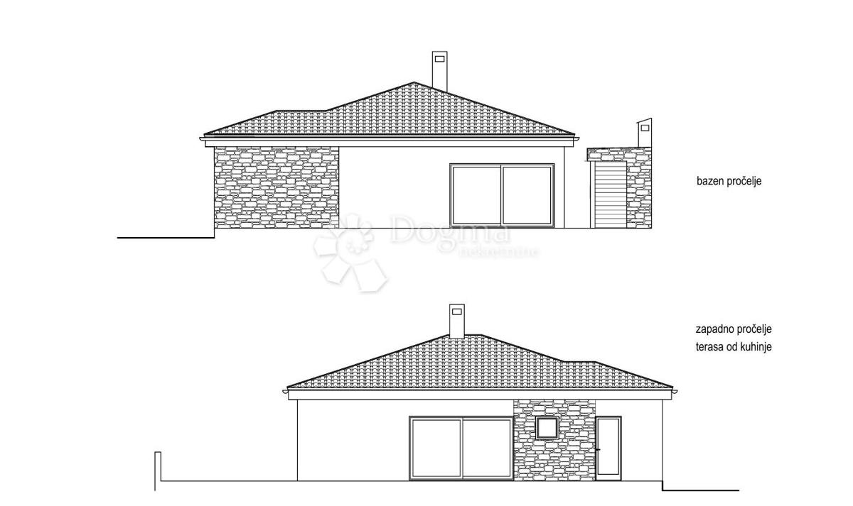 Terreno edificabile Kanfanar, 400m2