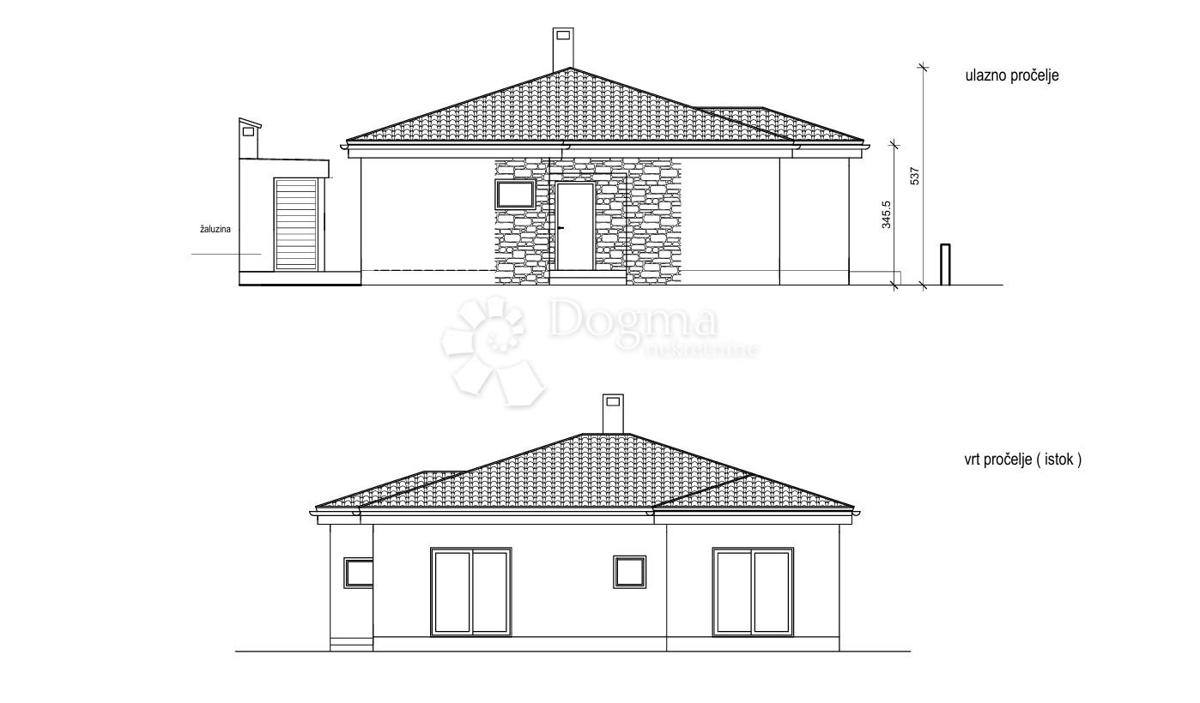 Terreno edificabile Kanfanar, 400m2