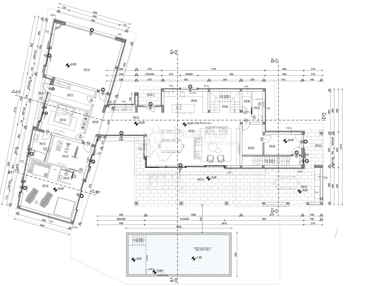 Terreno edificabile Kršan, 1.900m2