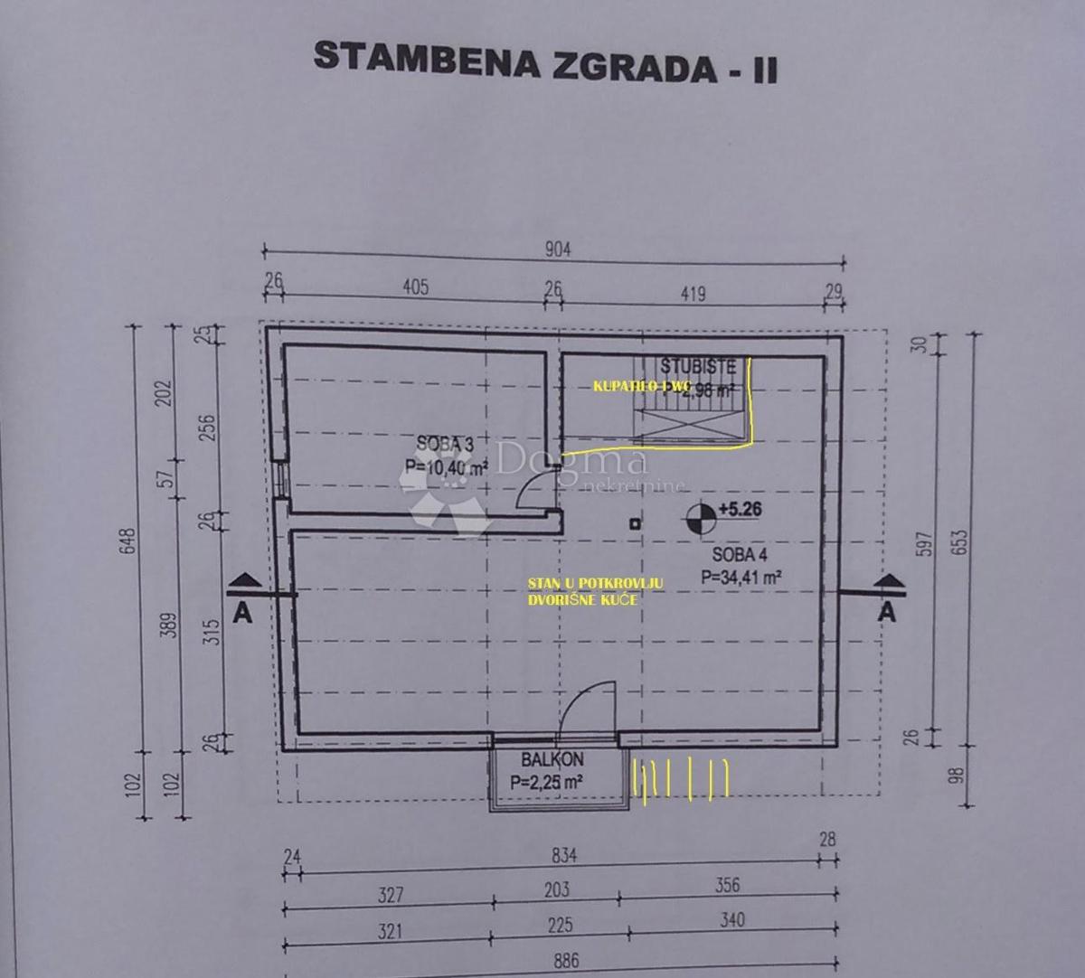 Casa Donja Dubrava, 400,88m2