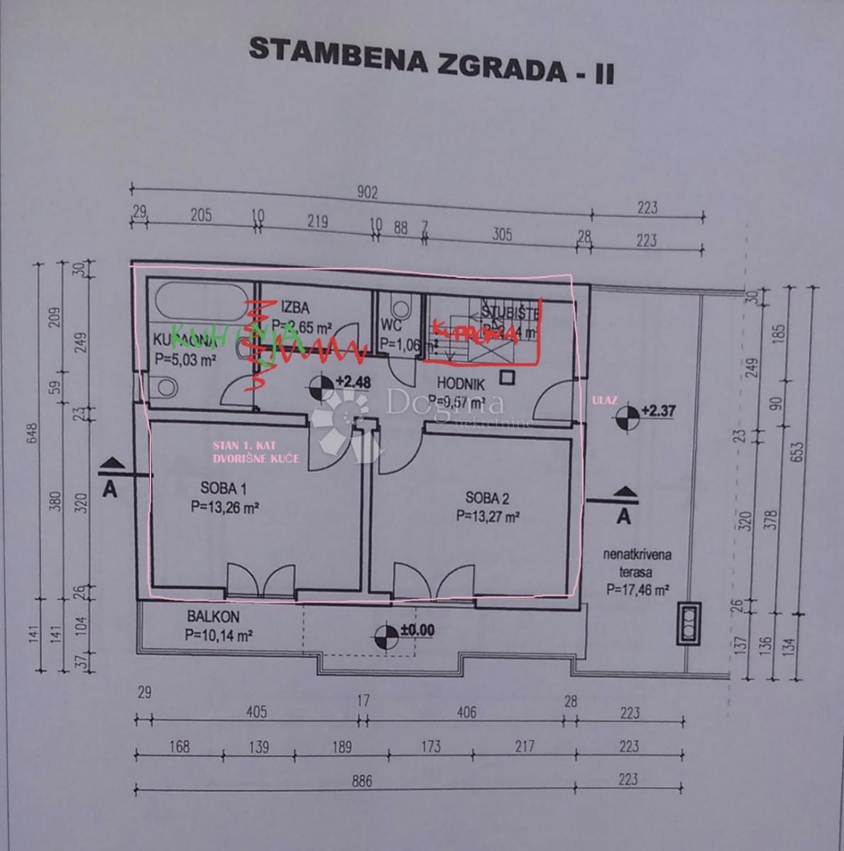 Casa Donja Dubrava, 400,88m2