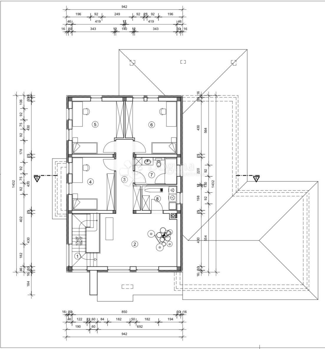 Terreno edificabile Turanj, Karlovac, 1.200m2