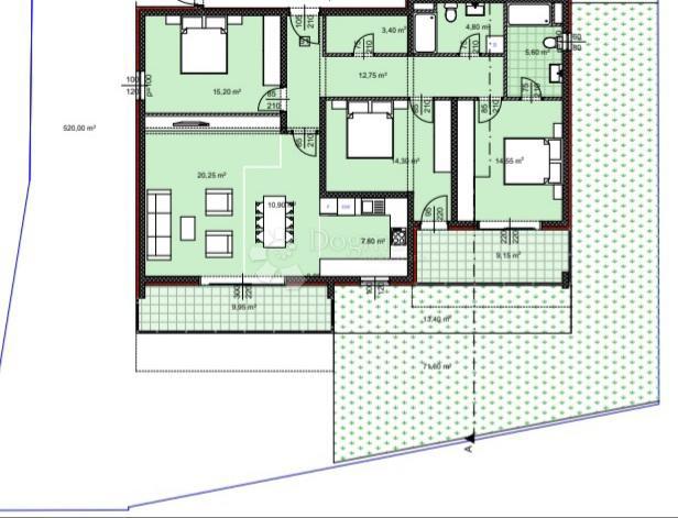 Allogio Makarska, 13.610m2