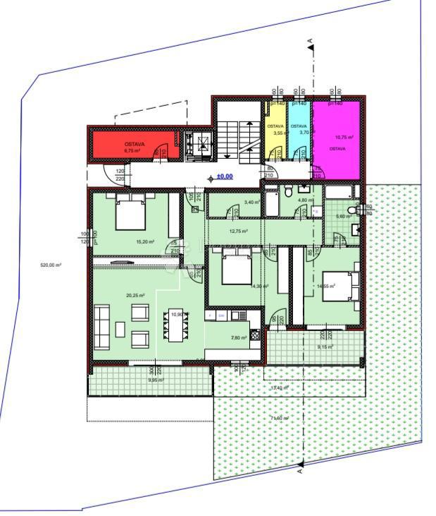 Allogio Makarska, 13.610m2