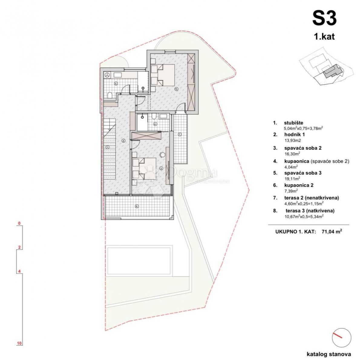 Allogio Vodice, 204,04m2