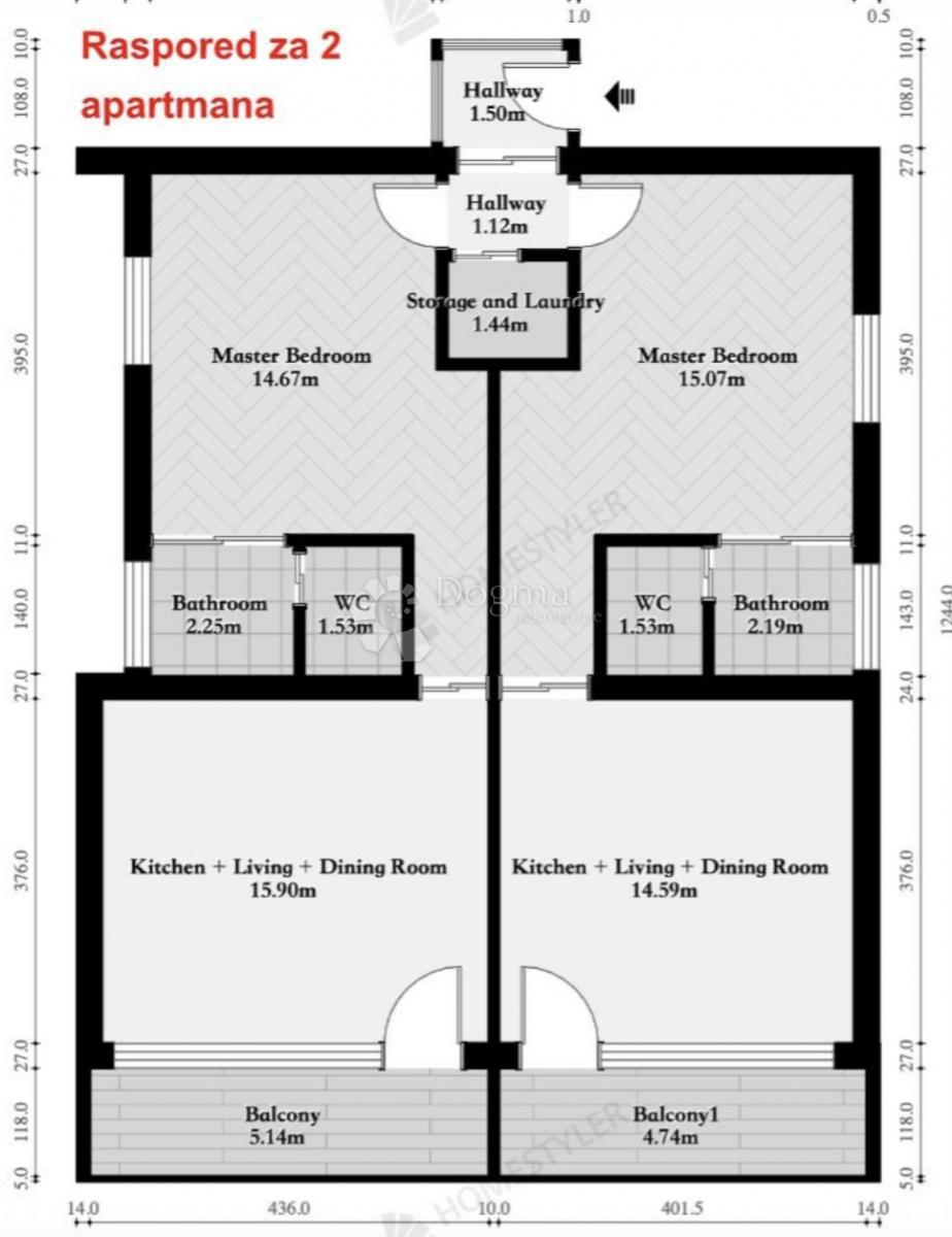 Allogio Kaštel Stari, Kaštela, 82m2