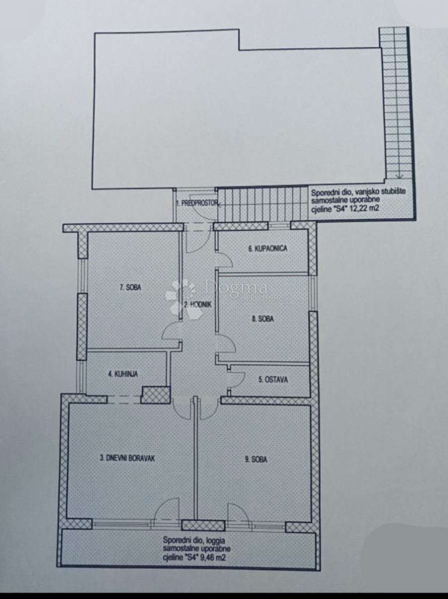 Allogio Kaštel Stari, Kaštela, 82m2