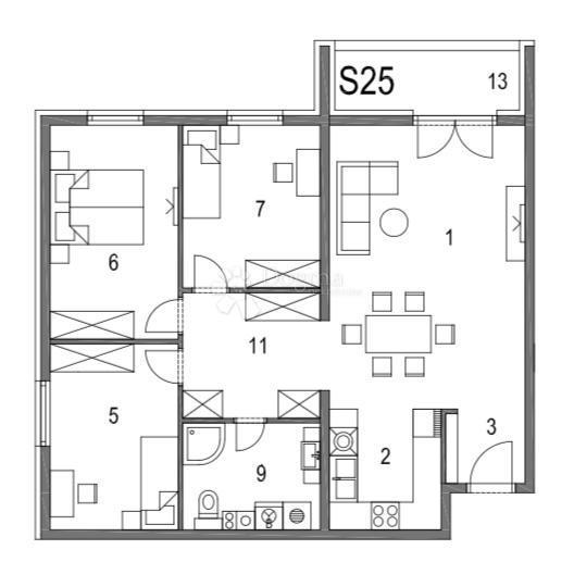 Allogio Klinča Sela, 87,12m2