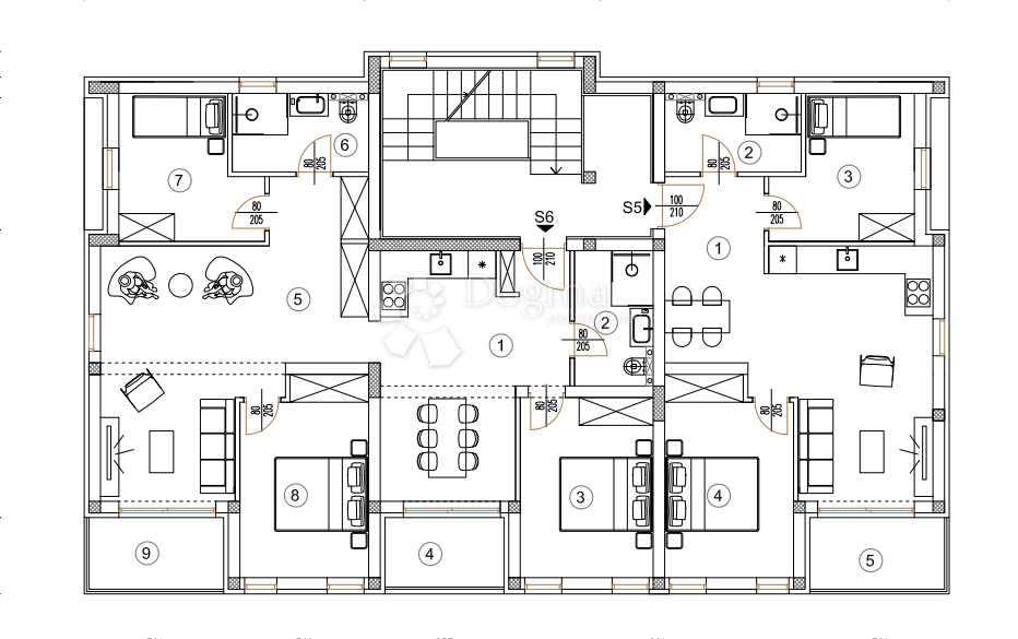 Allogio Šikići, Pula, 38,32m2