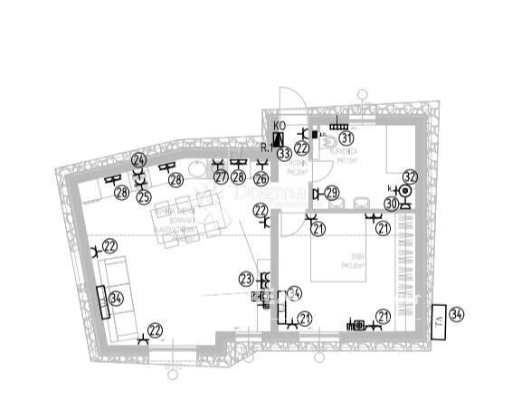 Terreno edificabile Vinišće, Marina, 194m2