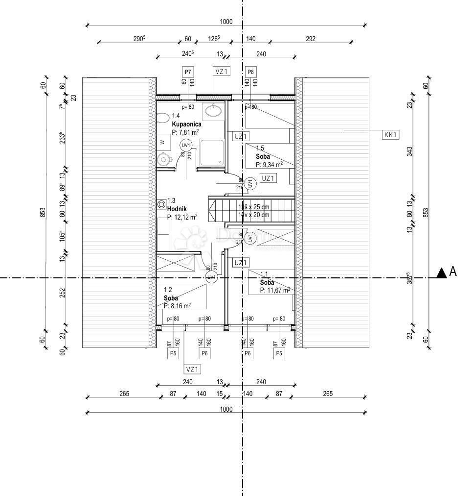 Casa Sunger, Mrkopalj, 118,54m2