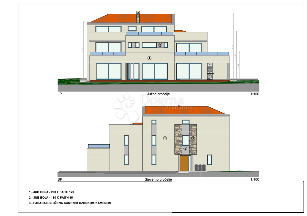 Terreno edificabile Orihi, Barban, 2.065m2