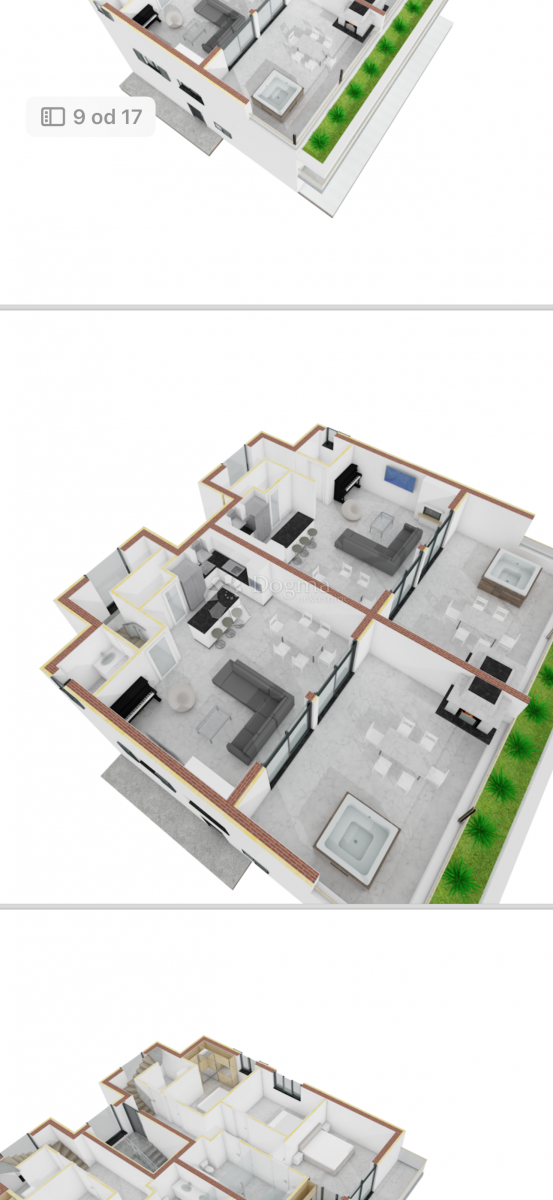 Allogio Crnica, Šibenik, 166,34m2