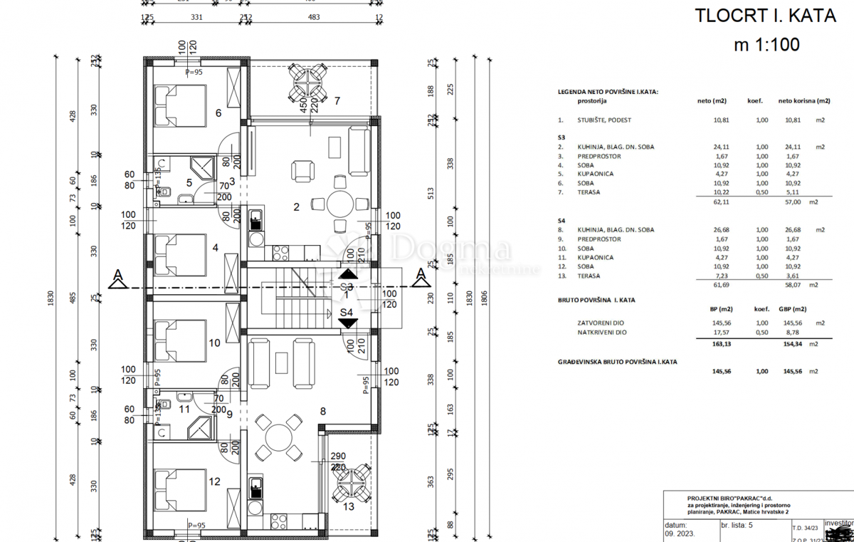 Allogio Seline, Starigrad, 57m2