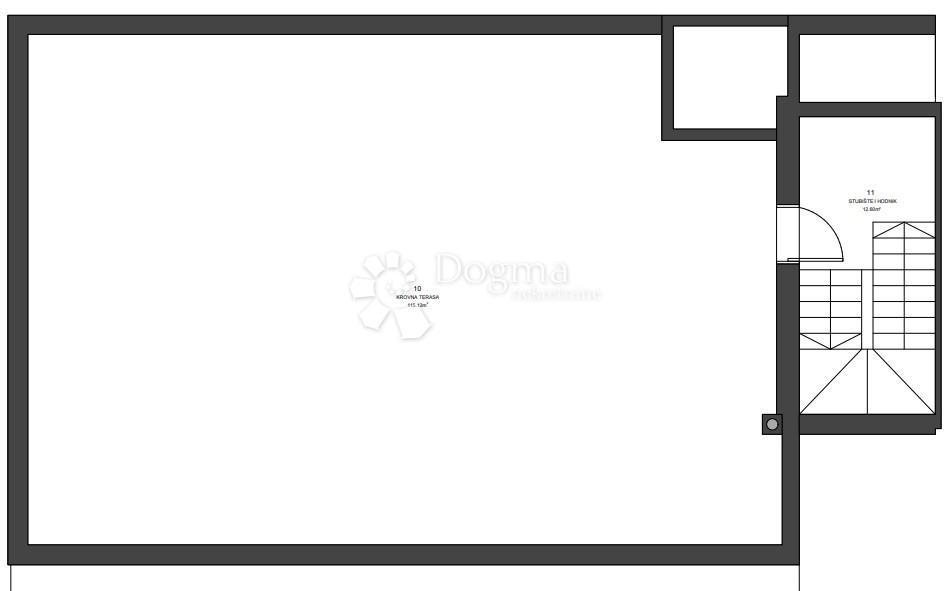 Allogio Zaton, Nin, 150,38m2